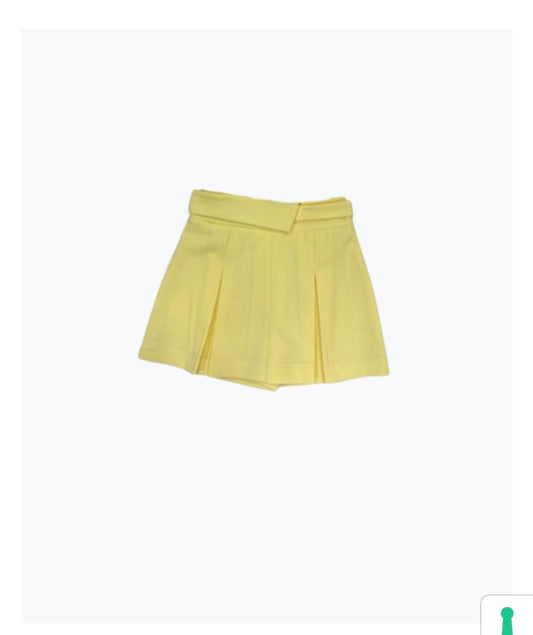 Set Bambina Giacca Crop e Gonna - Completo Elegante Bimba 6-12 Anni Giallo Crema - Outfit Cerimonia Casual Idea Regalo Bambini