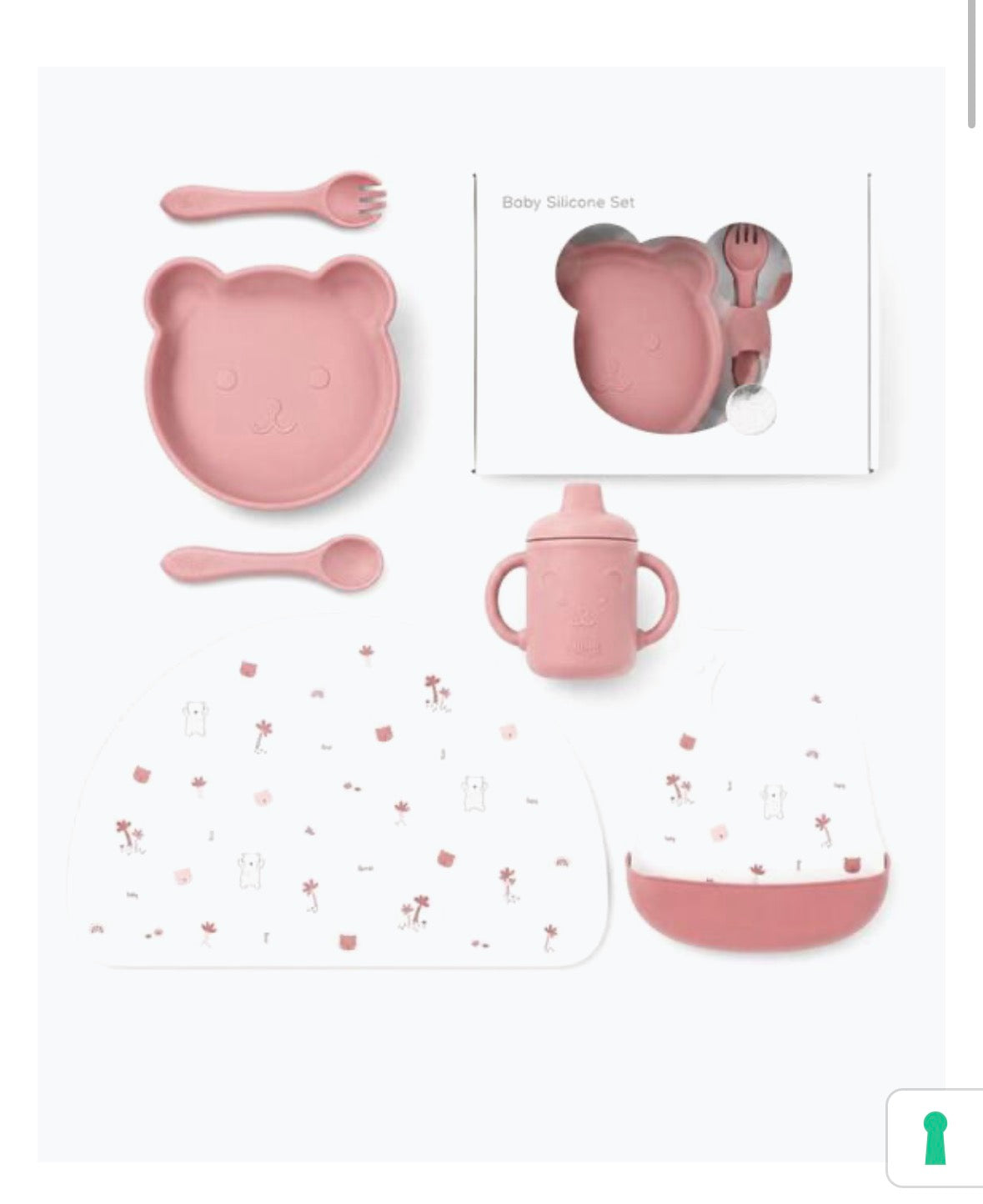 Set Pappa Svezzamento In Silicone Ellepi