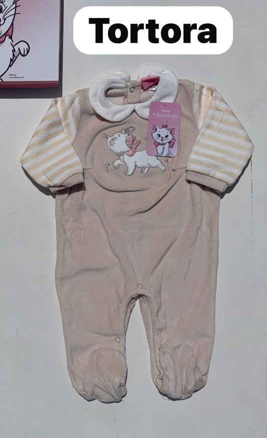 Tutina Neonato Disney - Pagliaccetto Bimbo Bimba Aristogatti Re Leone - Body Neonato 0-6 Mesi Idea Regalo Nascita