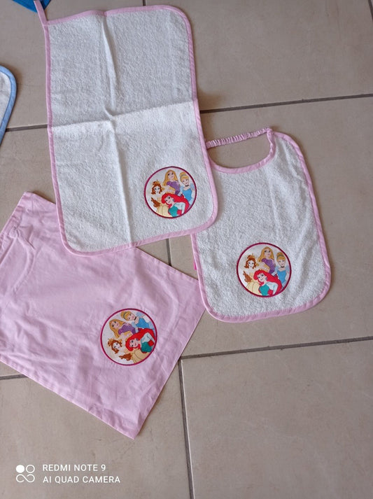 Set Asilo (Sacca,bavetta e asciugamano)