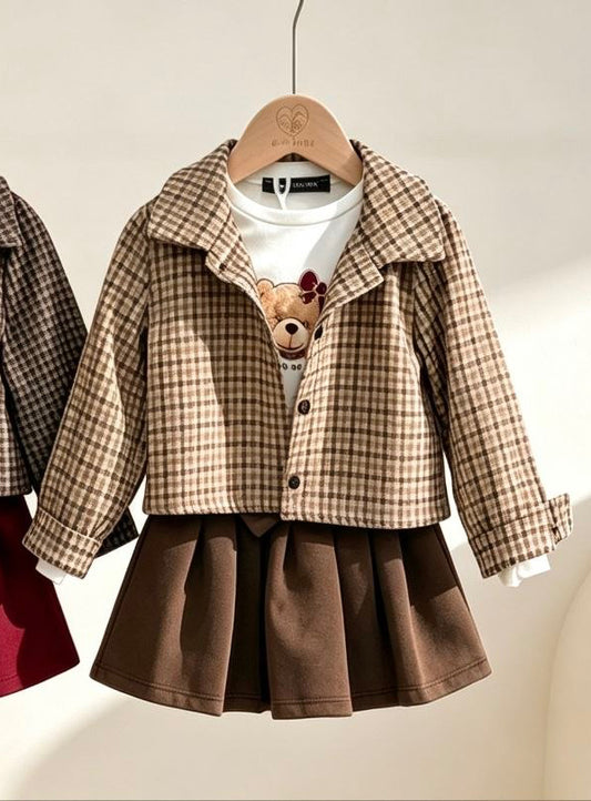 Completo 3 Pezzi Bambina