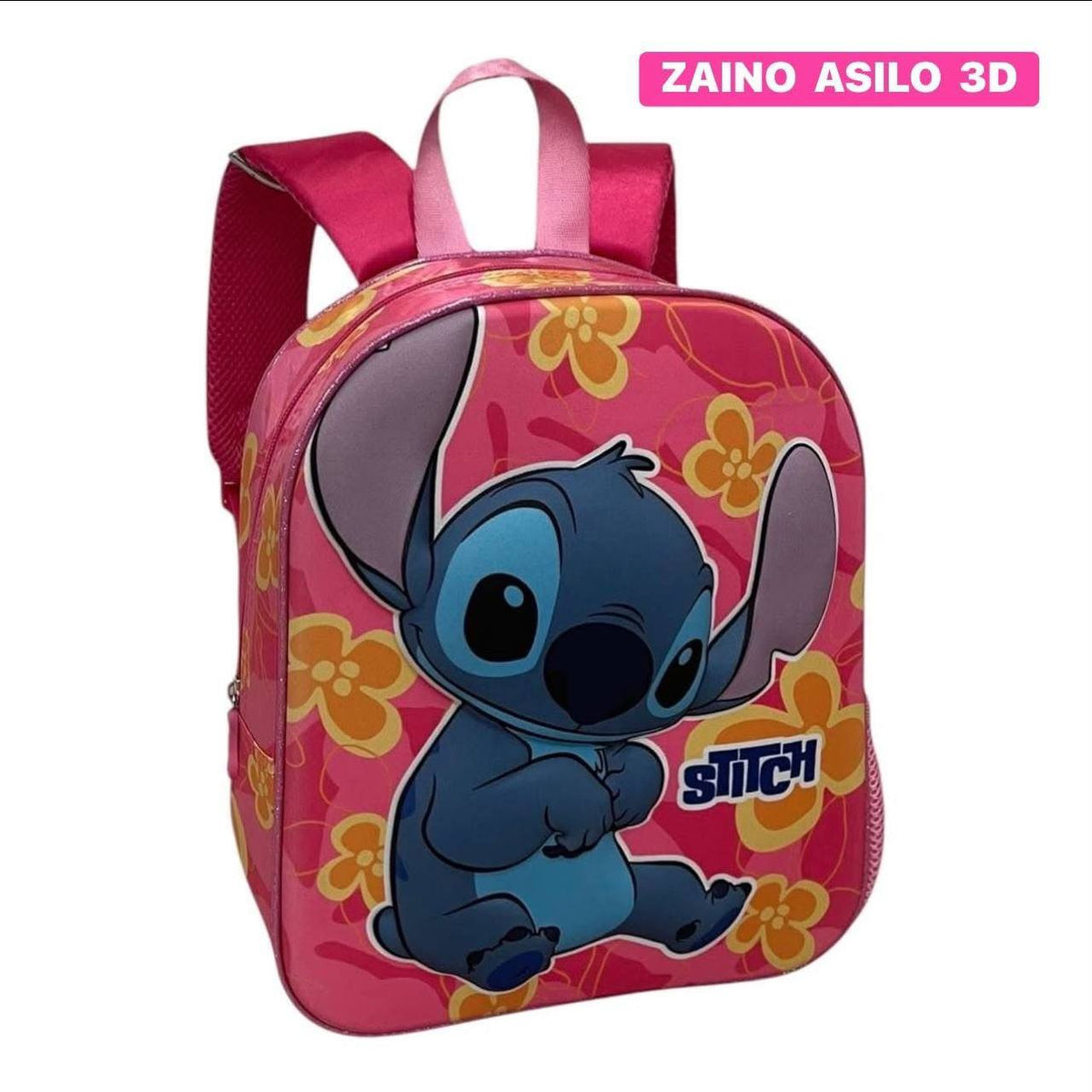 Zaino Asilo 3D Bambini - Zainetto Scuola Materna Stitch Spiderman Barbie Sonic - Idea Regalo Back to School Bambini 3-6 Anni