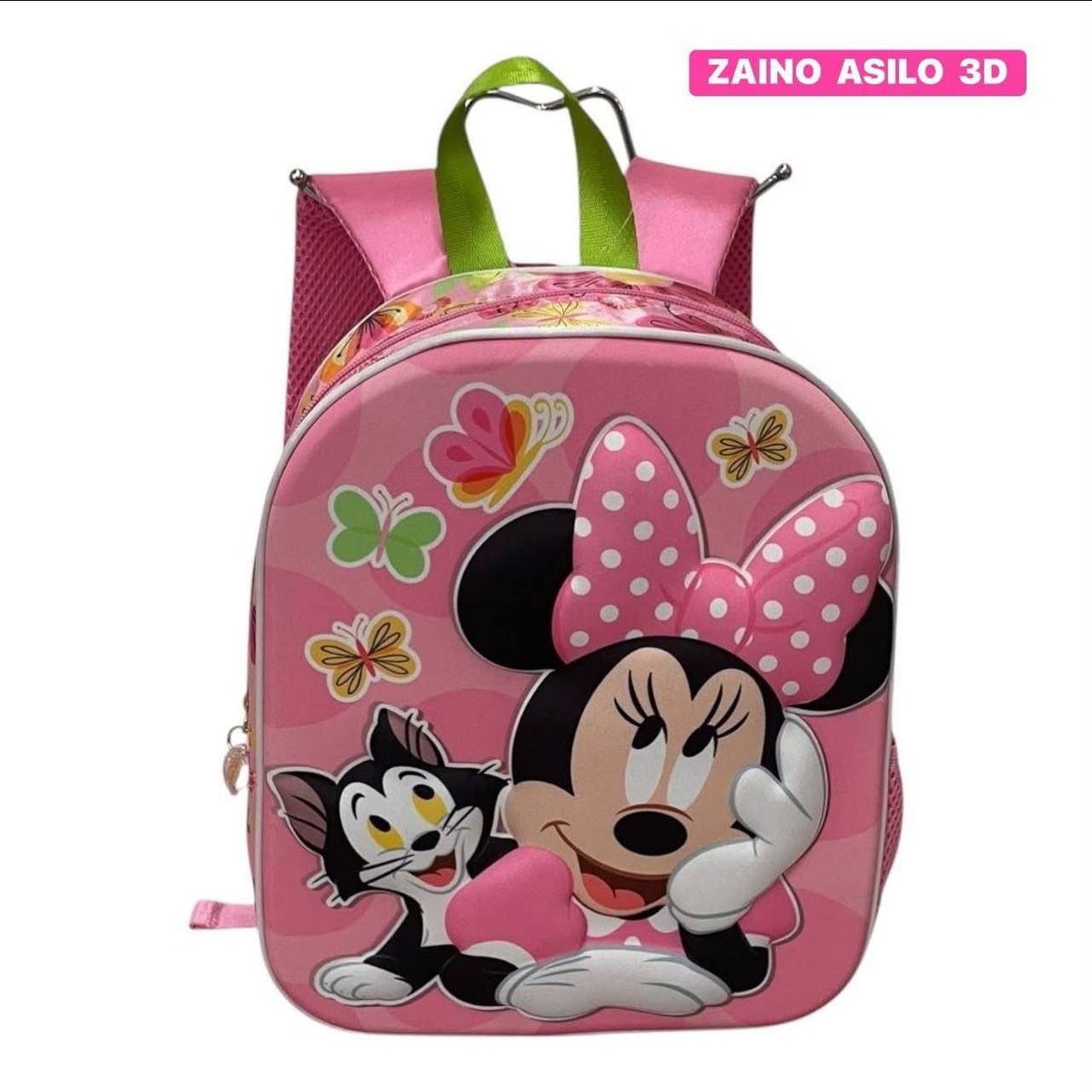 Zaino Asilo 3D Bambini - Zainetto Scuola Materna Stitch Spiderman Barbie Sonic - Idea Regalo Back to School Bambini 3-6 Anni