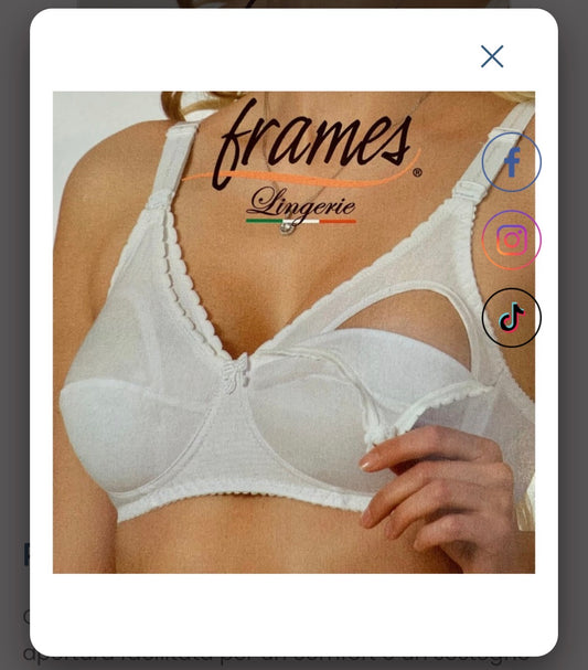 Reggiseno Allattamento Cotone Anallergico con Apertura Facilitata - Reggiseno Maternita Comodo Traspirante Idea Regalo Mamma