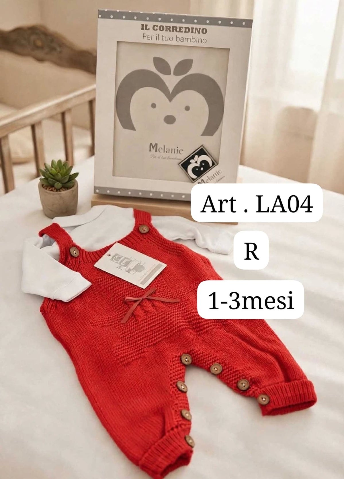 Set Salopette+Lupetto Neonati