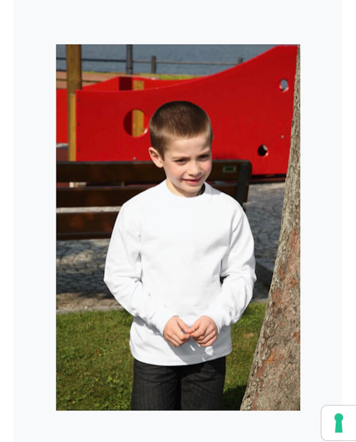 Kids Long Sleeve Crewneck Cotton T-Shirt – Effepi, Made in Italy