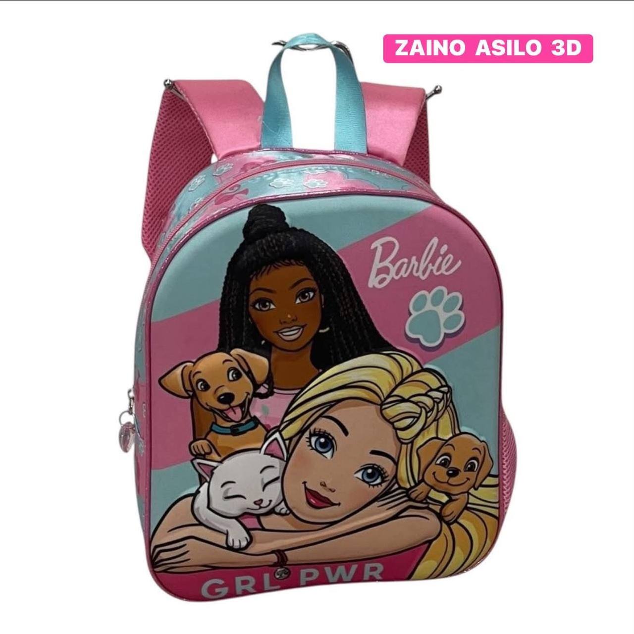 Zaino Asilo 3D Bambini - Zainetto Scuola Materna Stitch Spiderman Barbie Sonic - Idea Regalo Back to School Bambini 3-6 Anni