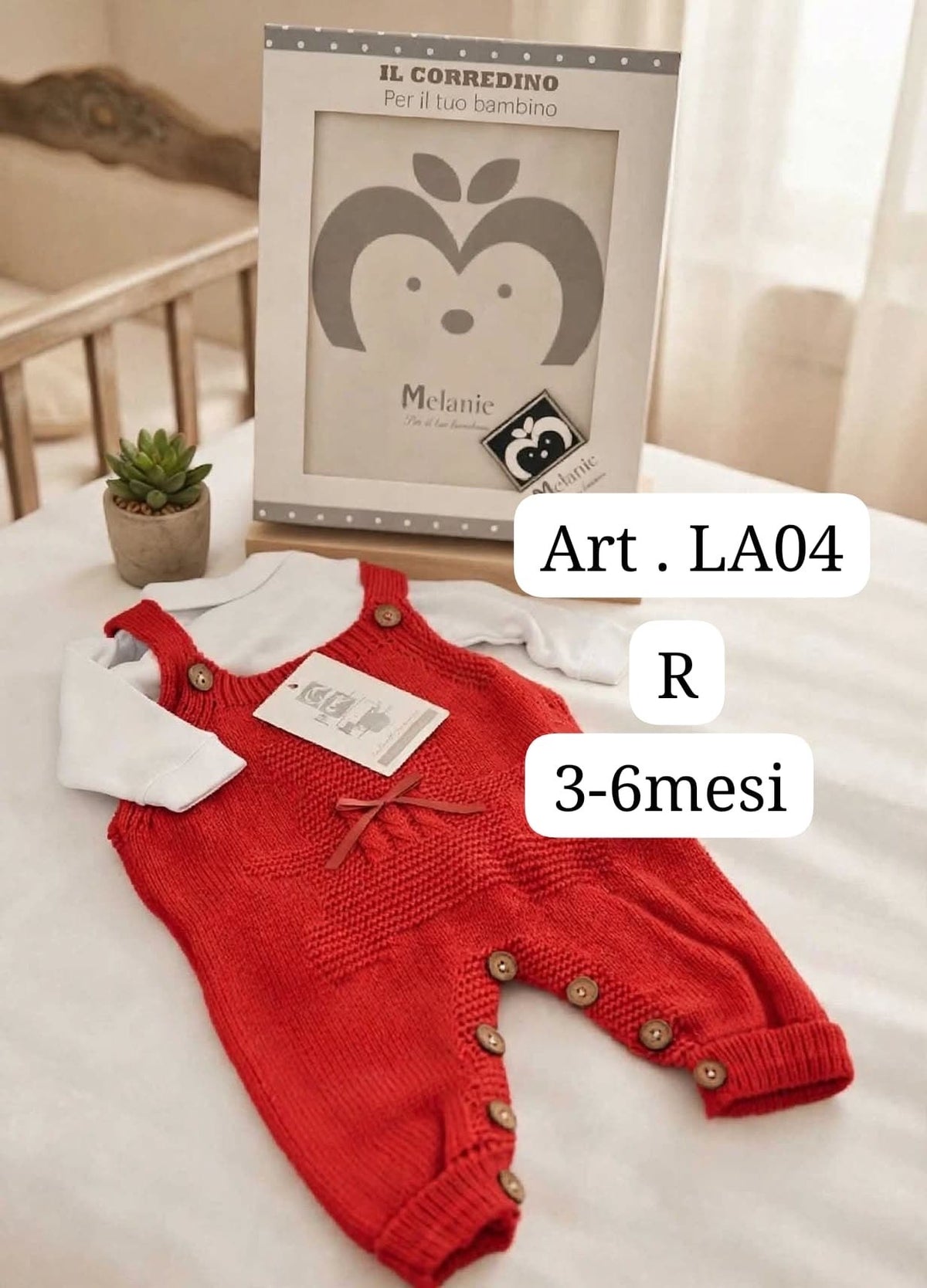 Set Salopette+Lupetto Neonati