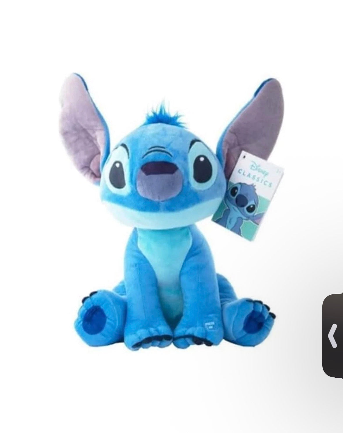 Peluche Stitch Parlante Disney Classic 30 cm - Lilo e Stitch Soft Toy Bambini Idea Regalo Bambini Peluche Morbido