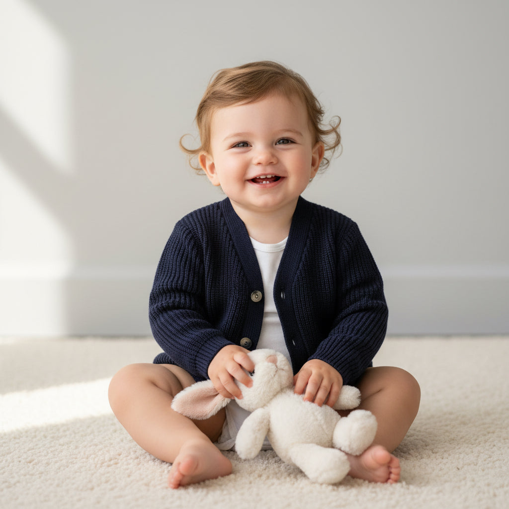 Cardigan Neonato Stelle&Pupi