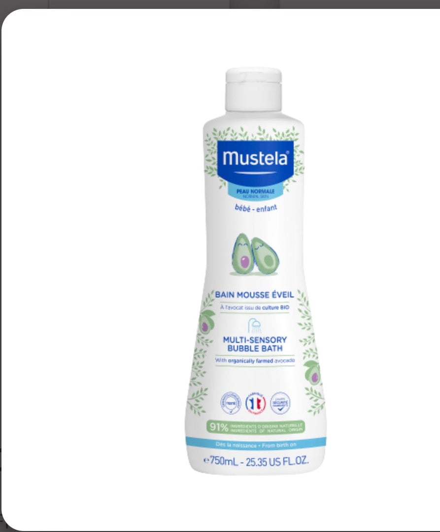 Bagnoschiuma Mustela da 750ml