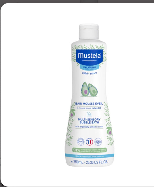 Bagnoschiuma Mustela da 750ml