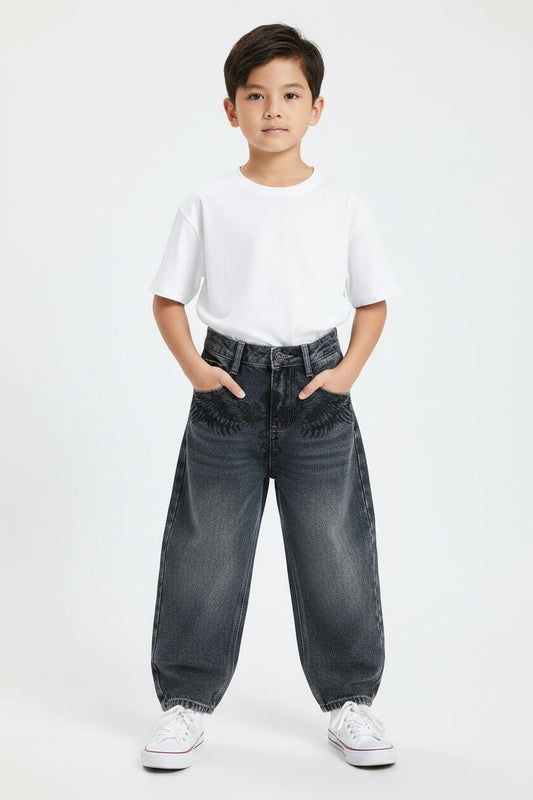 Jeans Balloon Ragazzo Autunno Small Gang