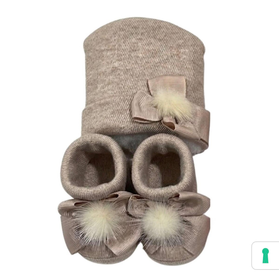 Set Cappello+Scarpe Neonata/o