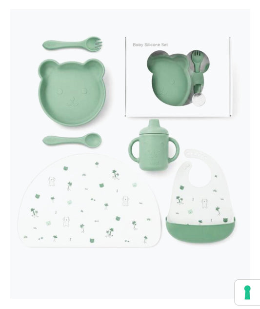 Set Pappa Svezzamento In Silicone Ellepi