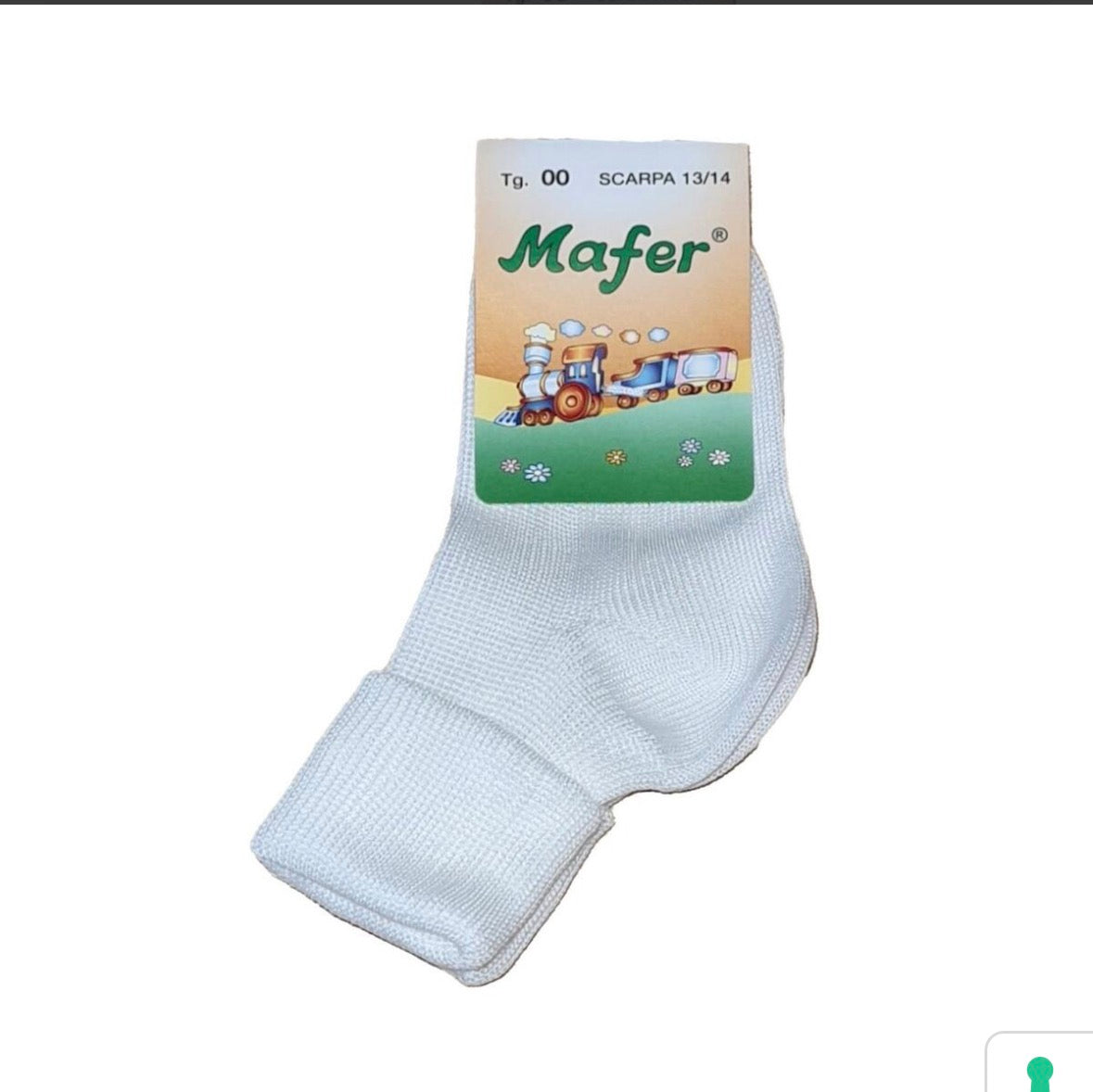Calzini Bianchi Neonata/o In Cotone Mafer