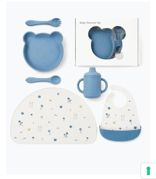 Set Pappa Svezzamento In Silicone Ellepi