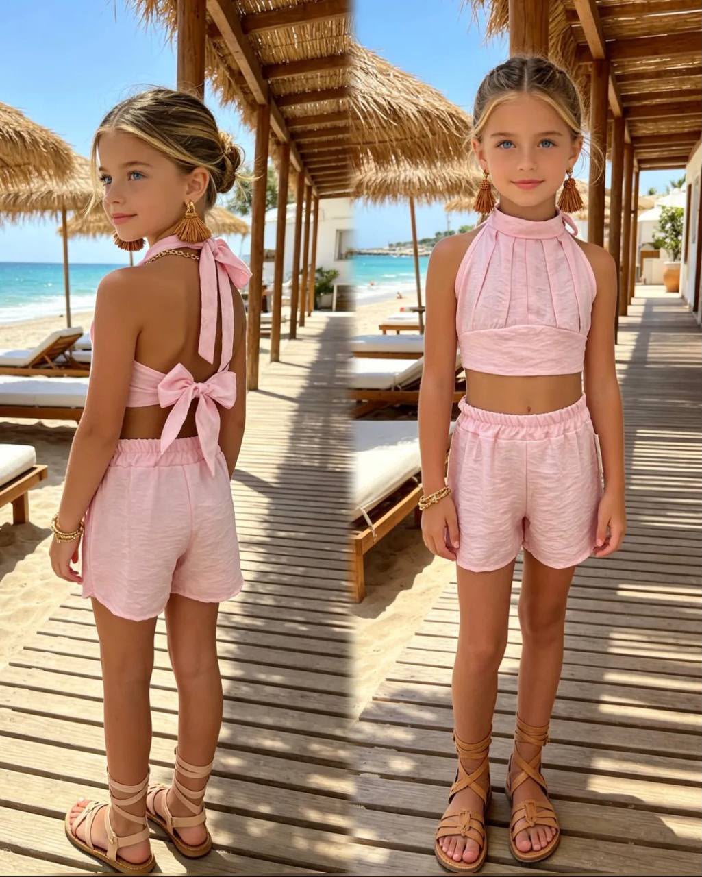 Set estivo pantaloncino+top