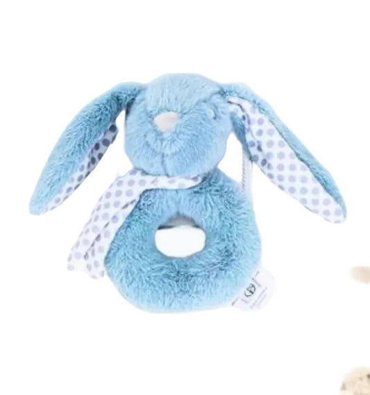 Sonaglino Neonato Coniglietto Peluche Morbido - Sonaglio Bambini Gioco Sensoriale Primi Mesi Idea Regalo Nascita