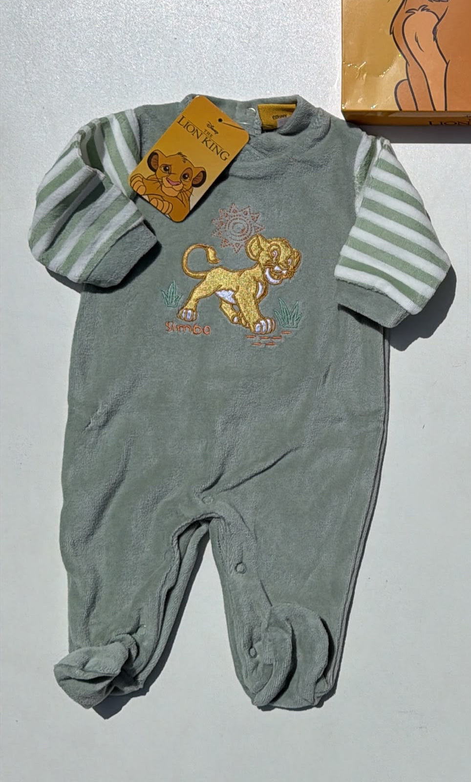 Tutina Neonato Disney - Pagliaccetto Bimbo Bimba Aristogatti Re Leone - Body Neonato 0-6 Mesi Idea Regalo Nascita