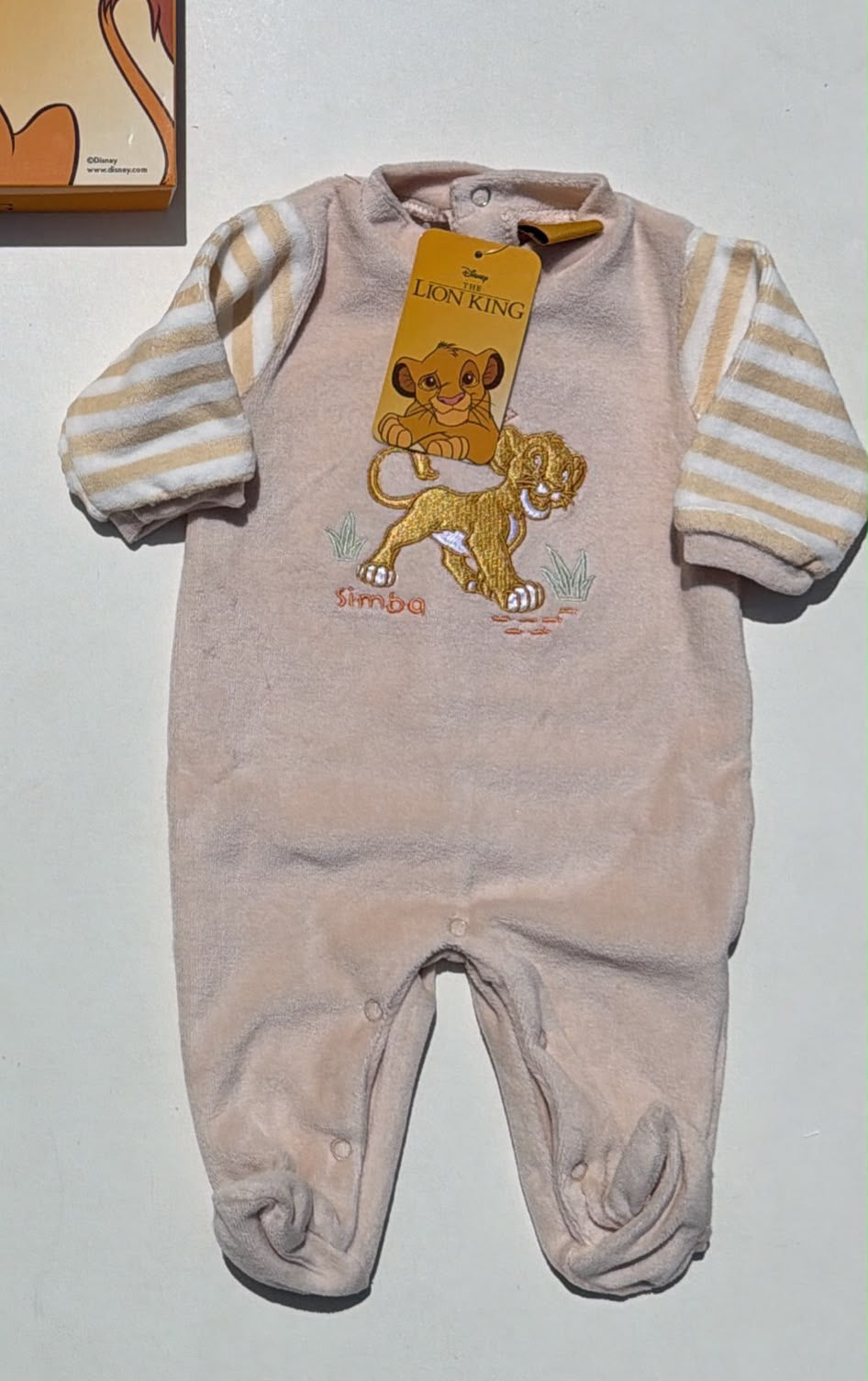 Tutina Neonato Disney - Pagliaccetto Bimbo Bimba Aristogatti Re Leone - Body Neonato 0-6 Mesi Idea Regalo Nascita