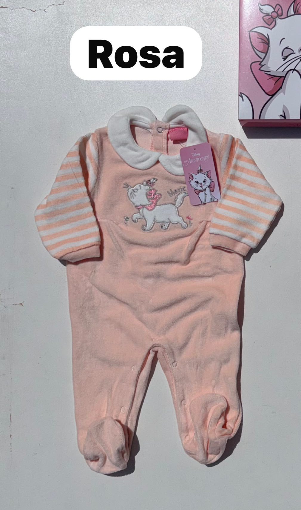 Tutina Neonato Disney - Pagliaccetto Bimbo Bimba Aristogatti Re Leone - Body Neonato 0-6 Mesi Idea Regalo Nascita