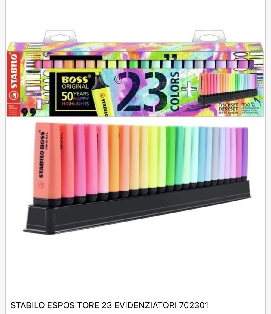Evidenziatori Stabilo Boss