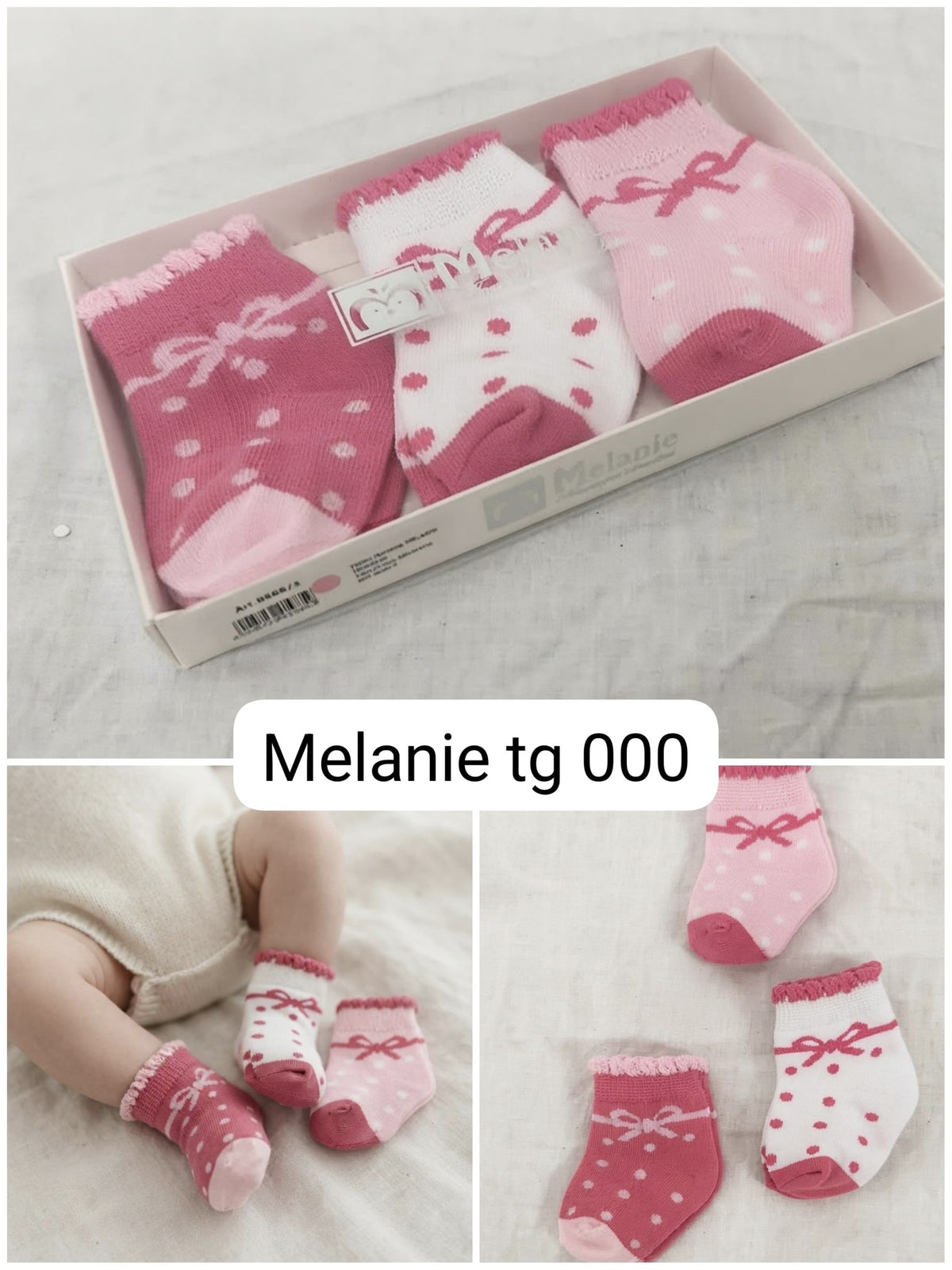 Calzini Neonato/a 12 Pezzi