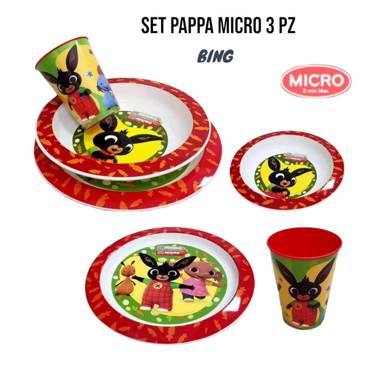 Set Pappa 3 pezzi Bing