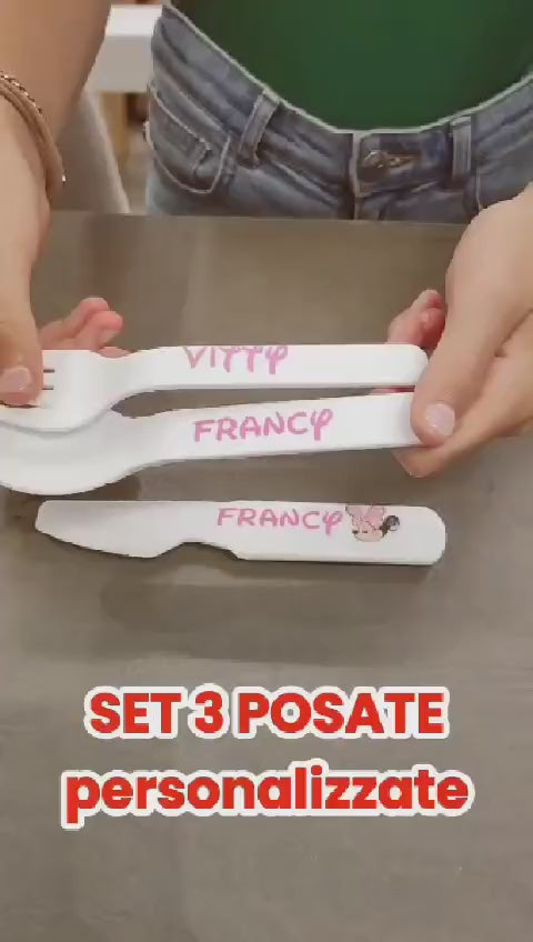 Tris Posate Personalizzabili